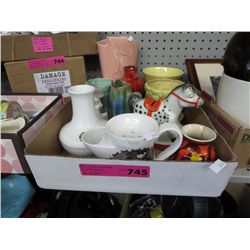 Collectible glazed ceramic items