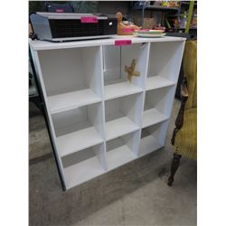 2 Cubby style shelves