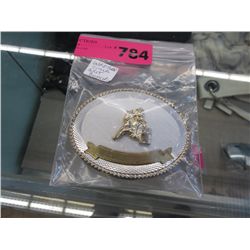 Western style belt buckle
