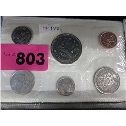 1977 CDN P/L uncirculated 6 coin set - sealed