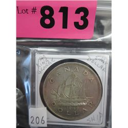 1949 CDN silver dollar "King George"