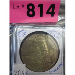 1958 CDN silver dollar "Silver Totem"