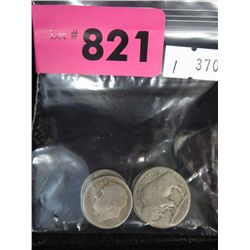 3x US 1960's Dimes & 2x 1930's Nickels