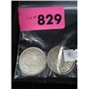 Image 1 : 2x CDN .50 cent coins - Both 1956