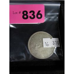 1965 CDN silver dollar - .800