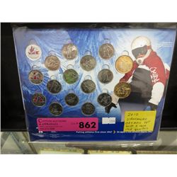 2010 Vancouver Olympic coin set w/ rare quarters