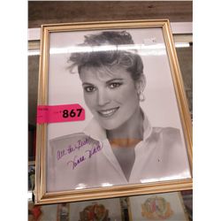 Signed photo of Vanna White