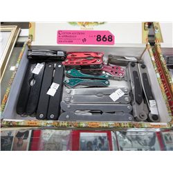 Approx 10 multi tools