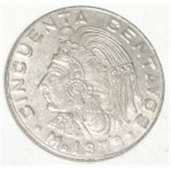 1978 MEXICO *50-CENTAVOS* COIN!! COIN CAME OUT OF SAFE!!