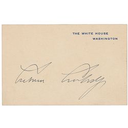 Calvin Coolidge