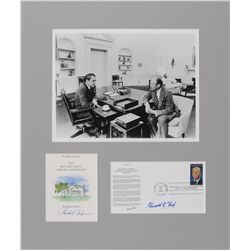Richard Nixon and Gerald Ford