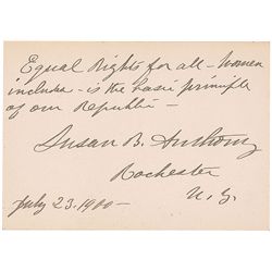 Susan B. Anthony