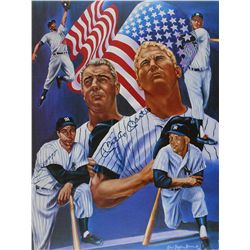 Mickey Mantle and Joe DiMaggio