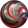 Image 6 : Marbles: Lot 9. SWIRL, Latticinio Core. 1-7/16". Mint(-) (9.0).