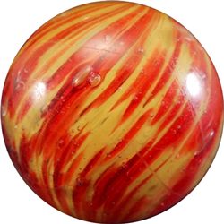 Marbles: Lot 11. END OF DAY, Onionskin. 1-11/16". Near Mint (8.3).