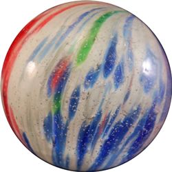 Marbles: Lot 13. END OF DAY, Paneled Onionskin. 1-5/8". Mint(-) (9.1).