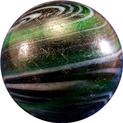 Marbles: Lot 15. OTHER HANDMADE, Slag. 1-7/16". Near Mint(+) (8.7).