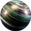 Image 3 : Marbles: Lot 15. OTHER HANDMADE, Slag. 1-7/16". Near Mint(+) (8.7).