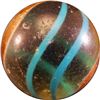 Image 1 : Marbles: Lot 17. LUTZ, Banded. 2-1/8". Good(+) (7.7).