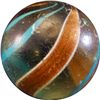 Image 2 : Marbles: Lot 17. LUTZ, Banded. 2-1/8". Good(+) (7.7).