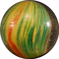 Marbles: Lot 23. END OF DAY, Paneled Onionskin. 13/16". Near Mint(-) (8.2).