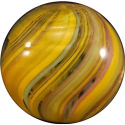 Marbles: Lot 24. SWIRL, Joseph Coat. 25/32". Mint(-) (9.5).