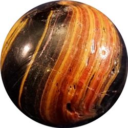 Marbles: Lot 36. OTHER HANDMADE, Indian. 19/32". Near Mint(-) (8.0).