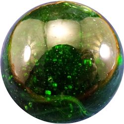 Marbles: Lot 38. TRANSITIONAL, Melted Pontil. 1-7/16 . Mint (9.9).