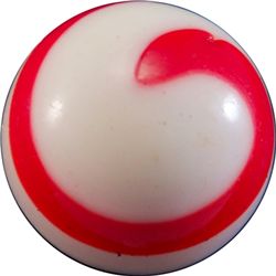 Marbles: Lot 46. TRANSITIONAL, Pinch pontil. 1-3/16". Mint (9.5).