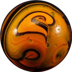 Marbles: Lot 49. CHRISTENSEN AGATE COMPANY, Striped Opaque. 5/8". Near Mint (8.3).
