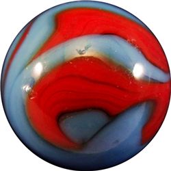Marbles: Lot 57. CHRISTENSEN AGATE COMPANY, Swirl. 5/8". Near Mint(+) (8.7).