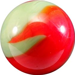 Marbles: Lot 64. AKRO AGATE COMPANY, Corkscrew. 31/32". Mint (9.5).