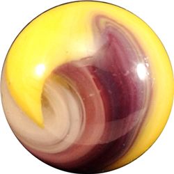 Marbles: Lot 70. AKRO AGATE COMPANY, Popeye Corkscrew. 5/8". Mint (9.1).