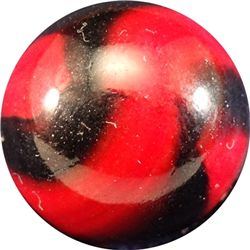 Marbles: Lot 72. PELTIER GLASS COMPANY, NLR Wasp. 5/8". Mint (9.9).