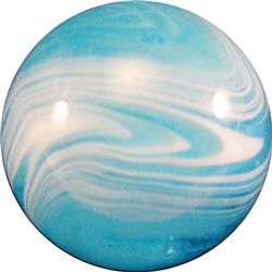 Marbles: Lot 90. PELTIER GLASS COMPANY, Slag. 19/32". Mint (9.8).