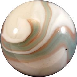 Marbles: Lot 93. VITRO AGATE COMPANY, Wedding Cake. 31/32". Mint(-) (9.1).