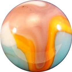 Marbles: Lot 94. VITRO AGATE COMPANY, Parrot. 29/32". Mint (9.7).