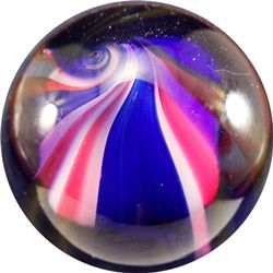 Marbles: Lot 145. CONTEMPORARY HANDMADE, Gibson Glass. 1-13/16". Mint (9.9).