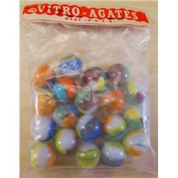Marbles: Lot 157. VITRO AGATE COMPANY. Poly Bag.