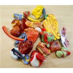 Marbles: Lot 160. AKRO AGATE COMPANY, Cullet.
