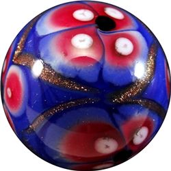 Marbles: Lot 179. CONTEMPORARY HANDMADE, Karen Federici. 1". Mint (9.9).