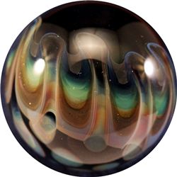 Marbles: Lot 183. CONTEMPORARY HANDMADE, Eric Carlin. 1-7/16". Mint (9.9).