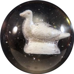 Marbles: Lot 193. SULPHIDE. Duck. 1-3/8". Polished