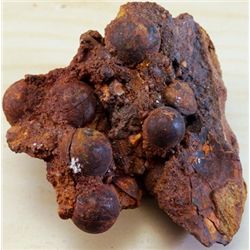 Marbles: Lot 203. MISCELLANEOUS. Shipwreck conglomerate with marbles.