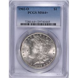 1902-O MORGAN DOLLAR PCGS MS-64+