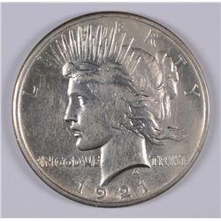 1921 PEACE DOLLAR CH BU