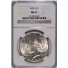 Image 1 : 1924 PEACE DOLLAR NGC MS-63