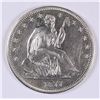 Image 1 : 1877-S SEATED HALF DOLLAR, AU+