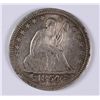 Image 1 : 1854 SEATED LIBERTY QUARTER, XF
