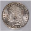 Image 2 : 1880-CC MORGAN SILVER DOLLAR, ACG MS-64  WHITE!